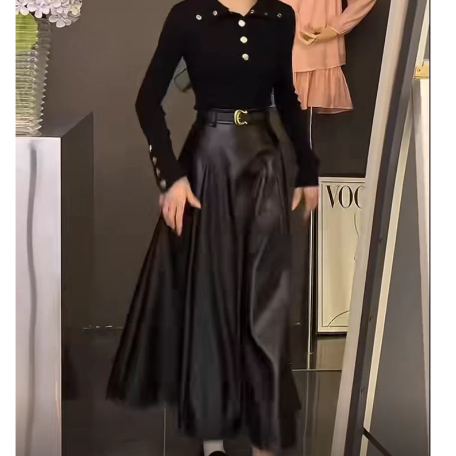 彩序坊  韩版气质显瘦高级感两件套6600