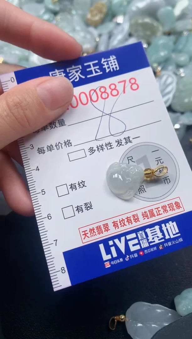 颈饰未镶嵌翡翠8878