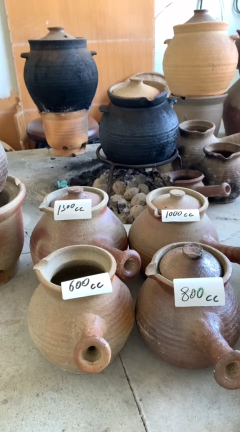 【闪购商品】泥塑4000毫升砂锅+800毫升侧把