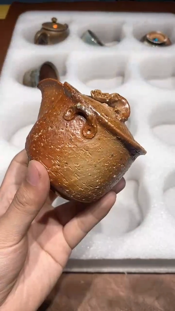 奢瓷/瑞寅柴烧茶器（宝瓶）410