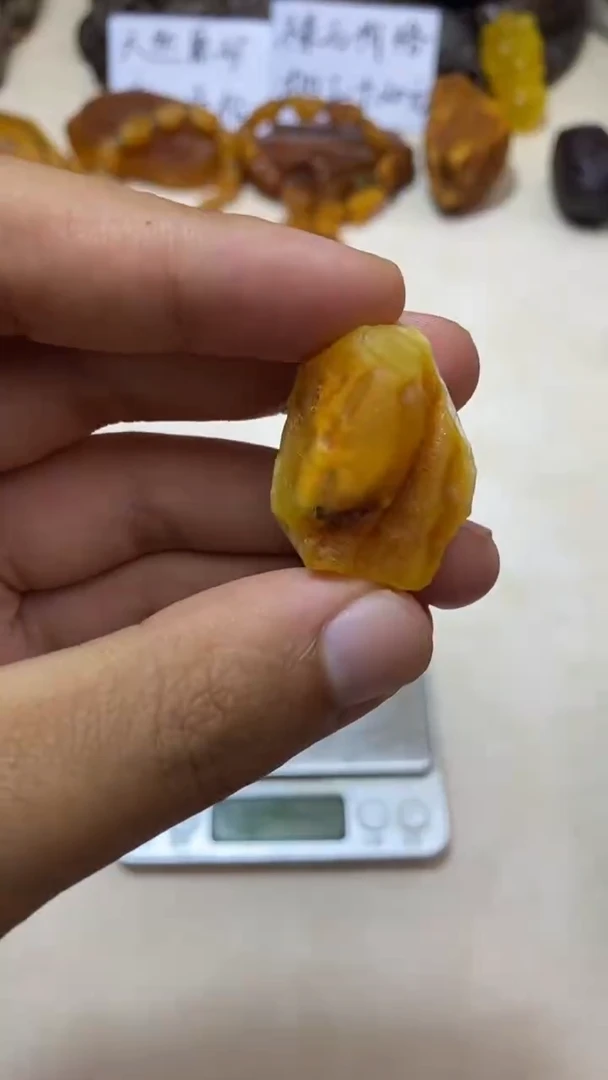 定制琥珀琥珀蜜蜡6g