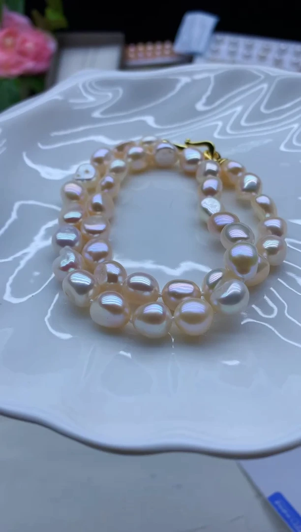 【闪购商品】淡水珍珠颈饰未镶嵌淡水珍珠项链