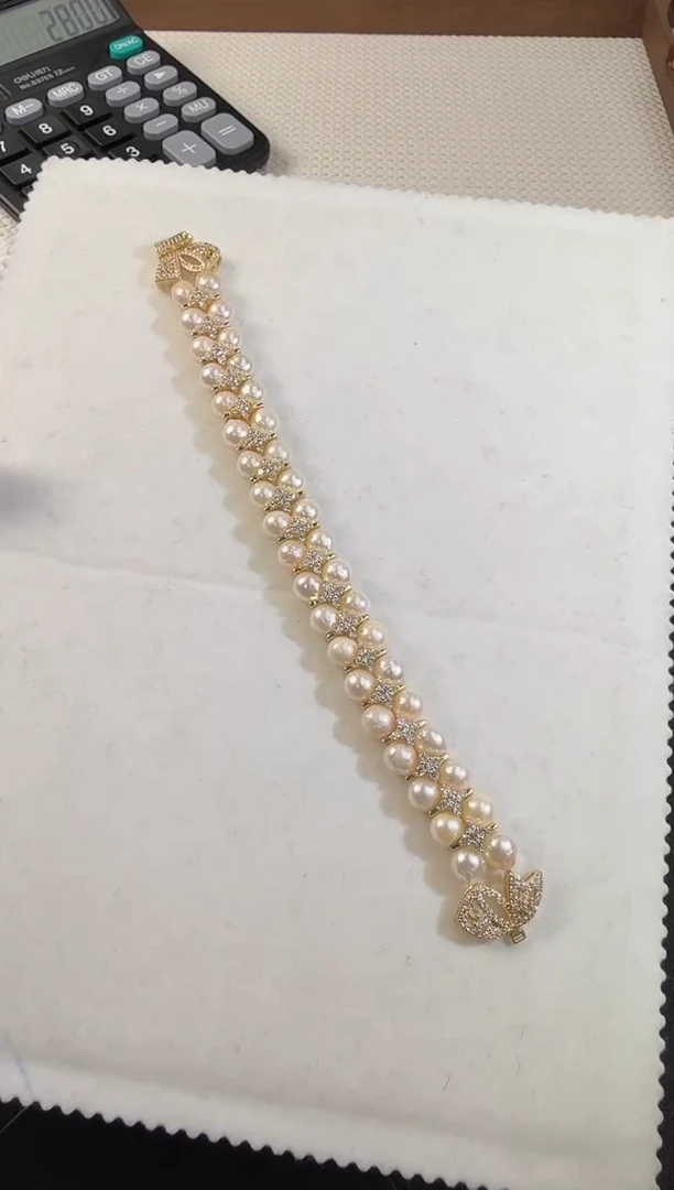 未镶嵌手链海水珍珠H0104-77-209一件