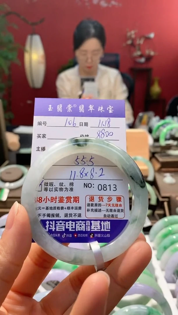 未镶嵌手镯翡翠翡翠106