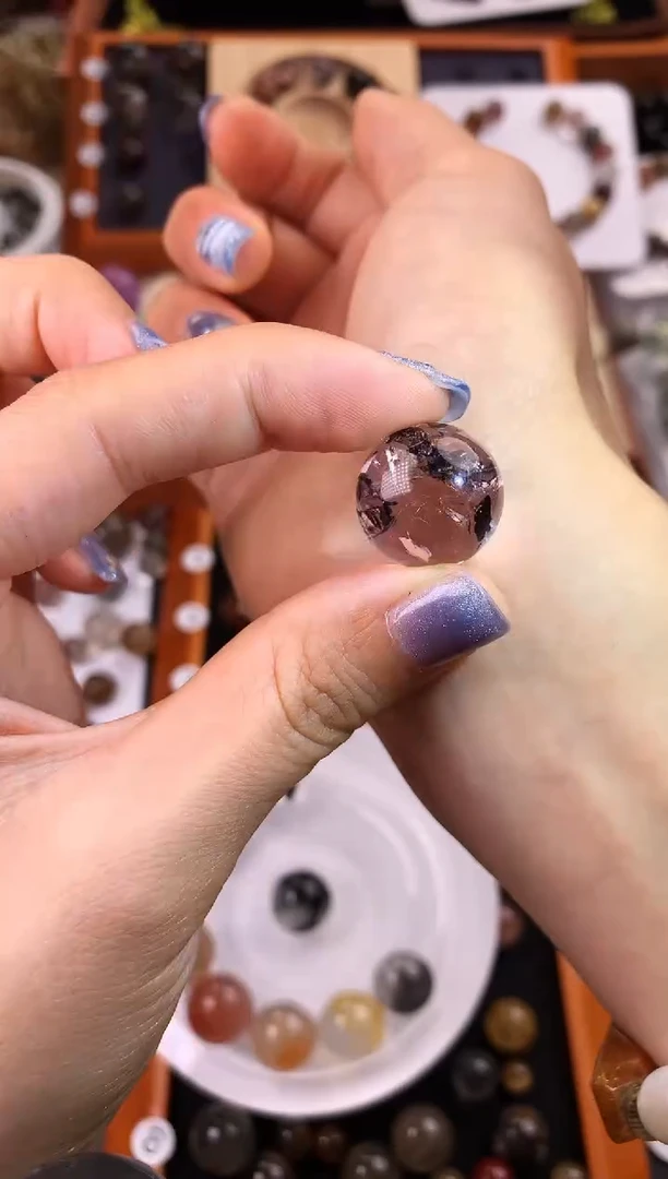 未镶嵌手链水晶?****️天然水晶单珠
