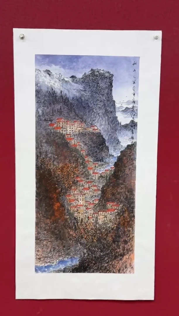 国画国画绘画山水花鸟