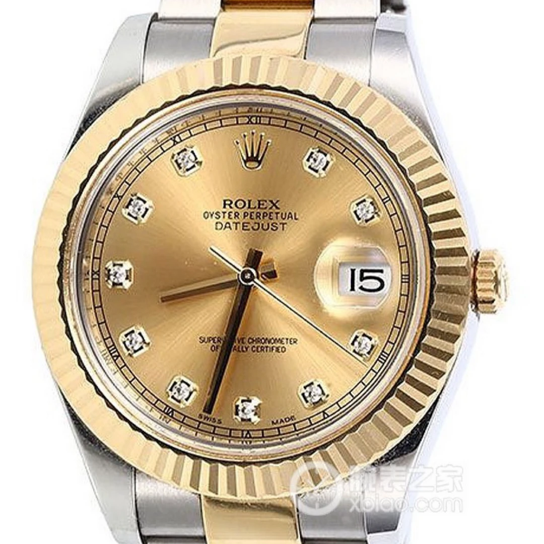 99新  劳力士日志116333/智超/自动机械/间金/41mm/全套