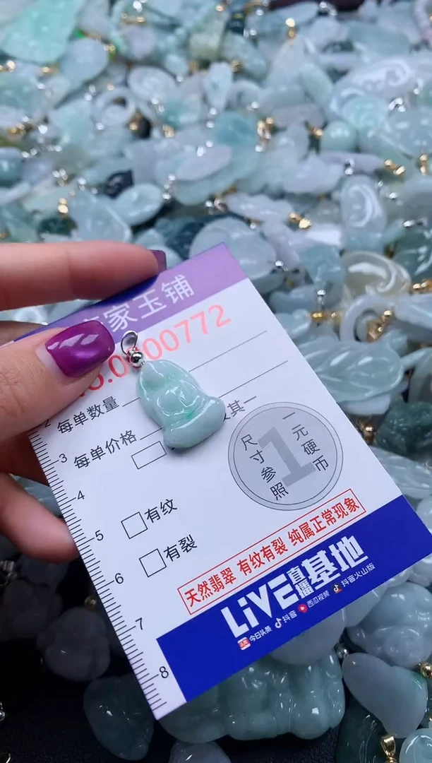 颈饰未镶嵌翡翠772