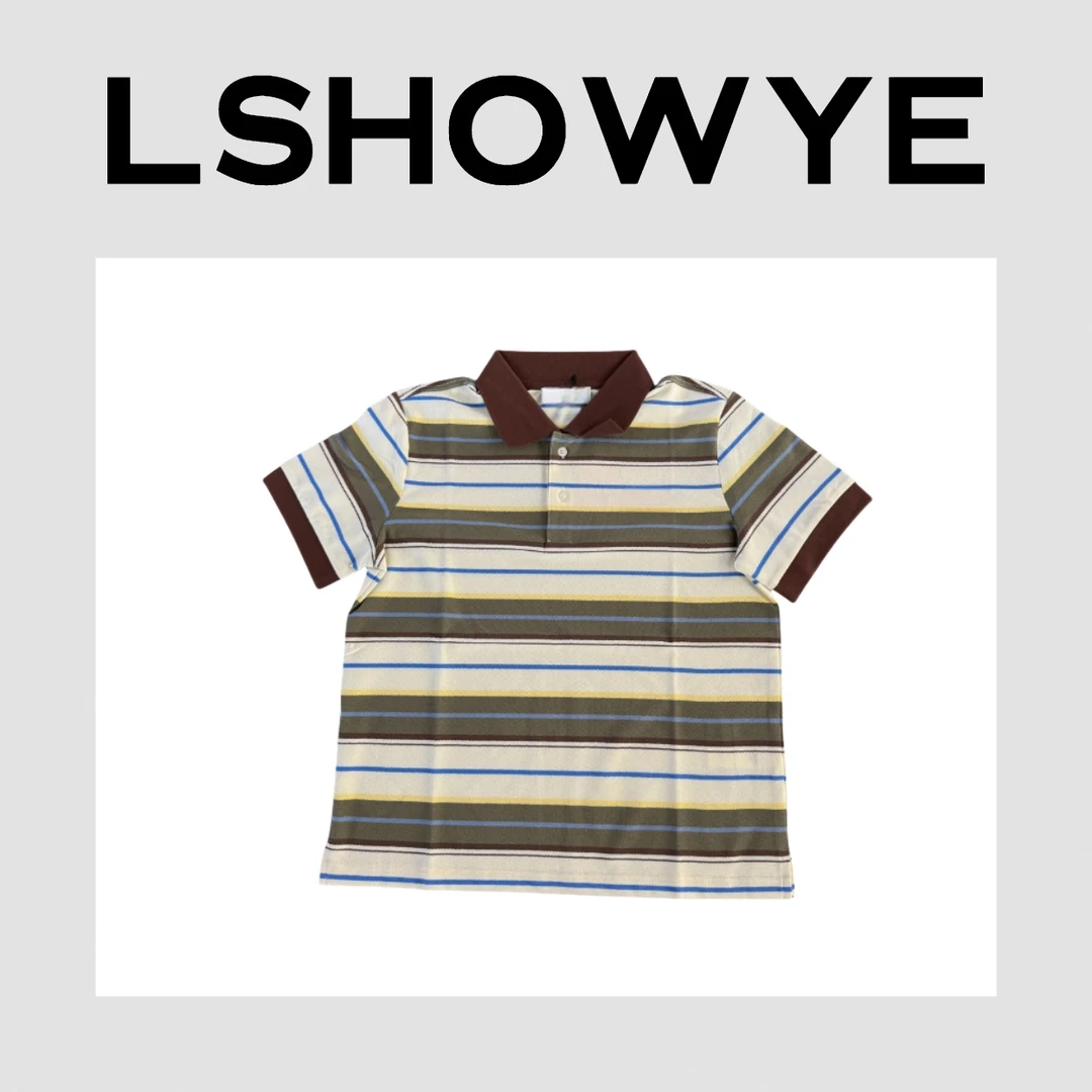 LSHOWYE｜撞色条纹上衣 X06221