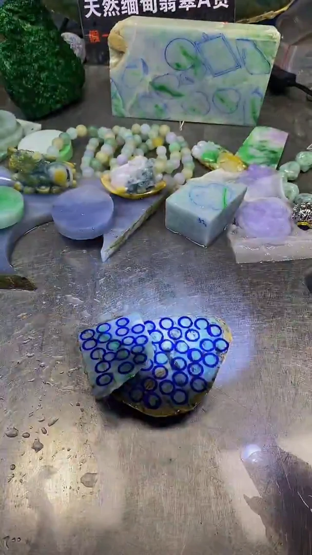 未镶嵌挂件翡翠天然缅甸翡翠A货967