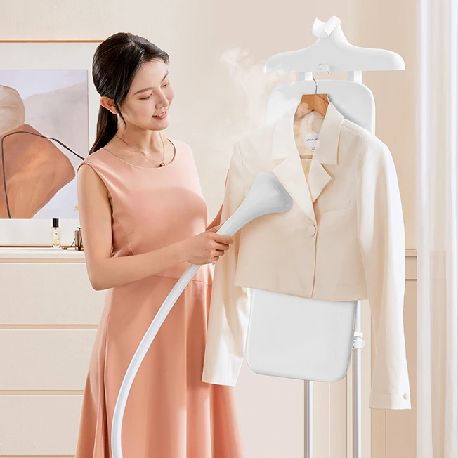 Midea/美的挂烫机家用蒸汽熨烫机双杆电熨斗烫衣服YY2000挂式10档