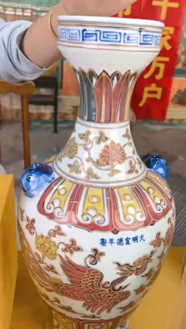 其他颐和园陶瓷摆件B24-16（一比一古法新烧）