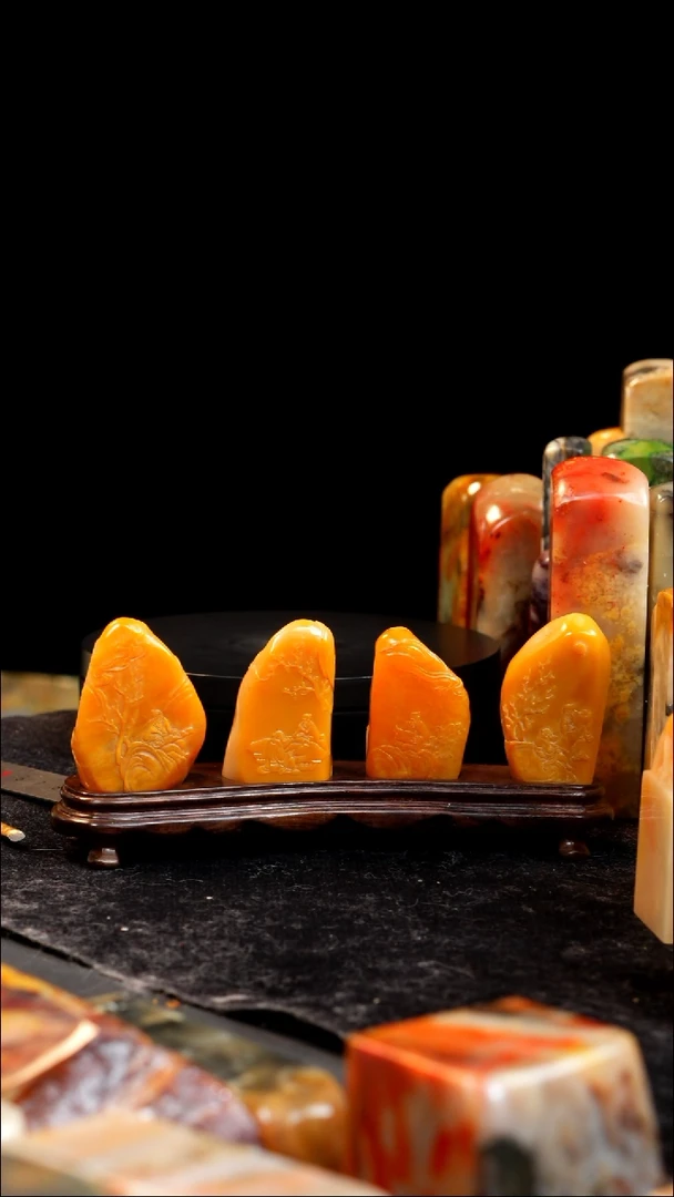 田黄石印章印章印章