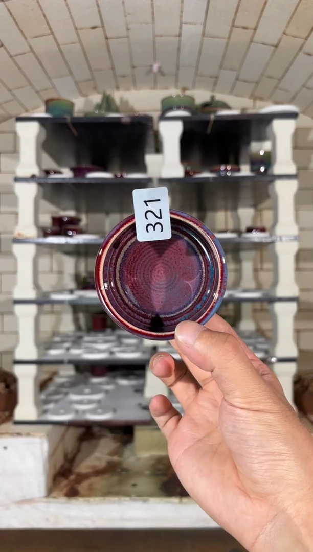 摆件精品窑变钧瓷茶器