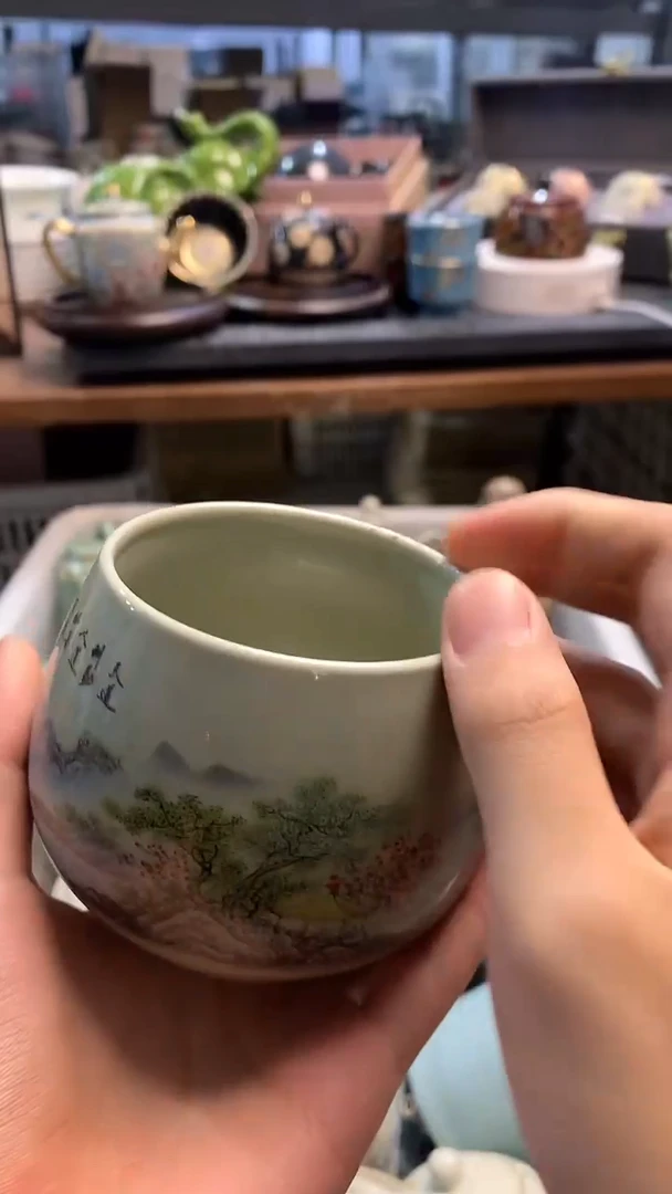 茶具茶壶、盖碗、主人杯、客杯（轻轻微瑕介意勿拍）