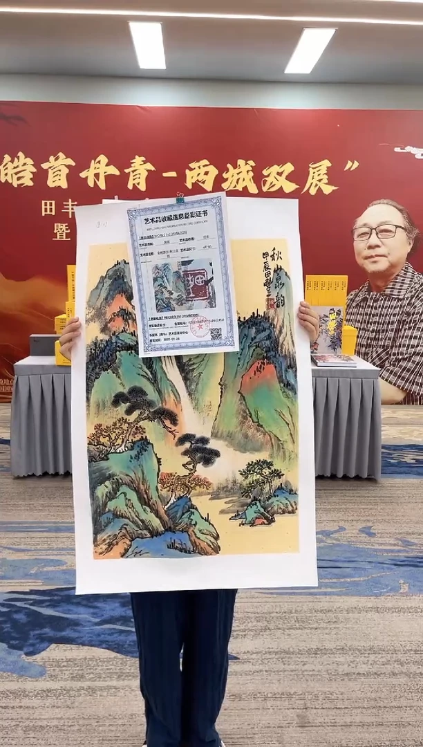 国画田-金书原作山水/无框/W