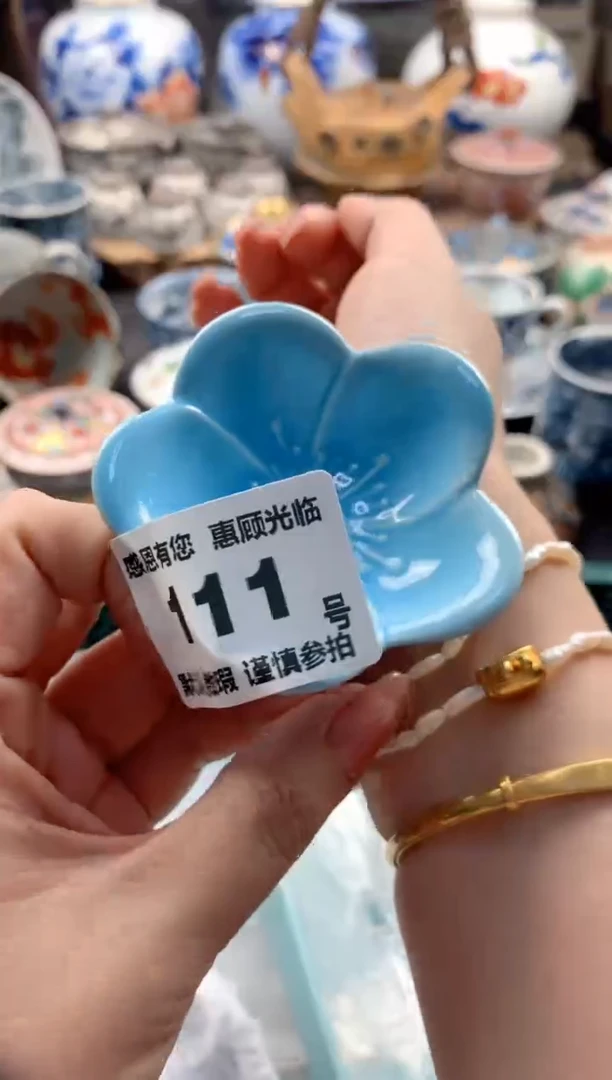 瓷片苏****红111号九姑娘工艺品瓷器