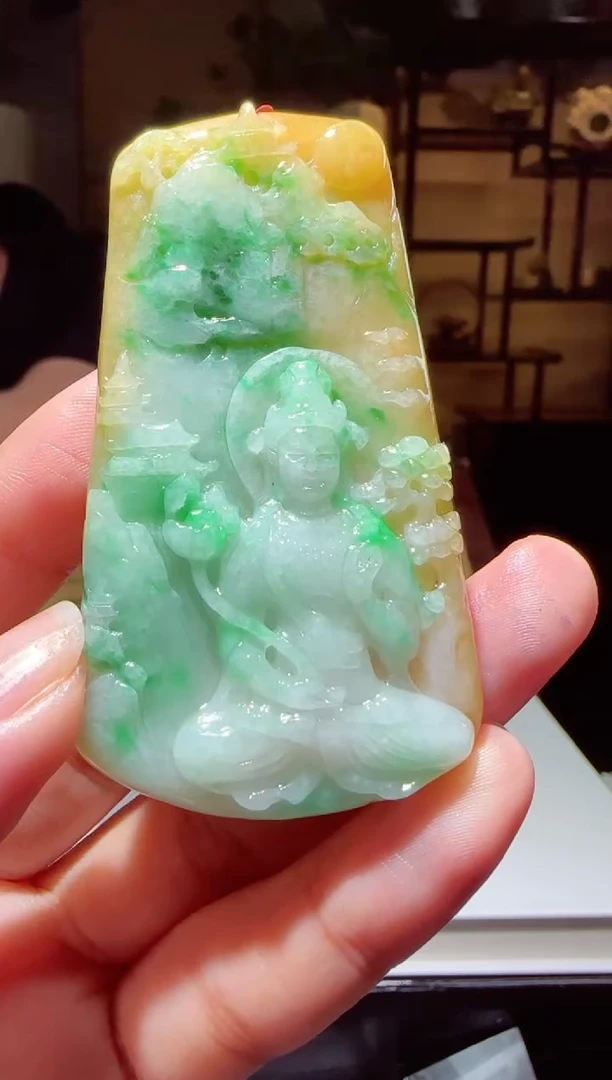 定制翡翠未镶嵌L-@@QJYD051180
