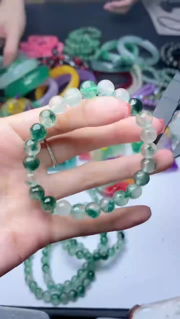 石英质玉手链未镶嵌所见即所得 48 k8