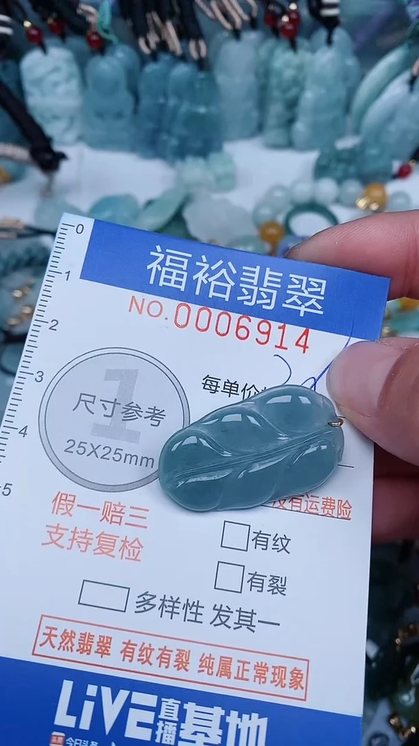 【闪购商品】翡翠颈饰未镶嵌...0006914