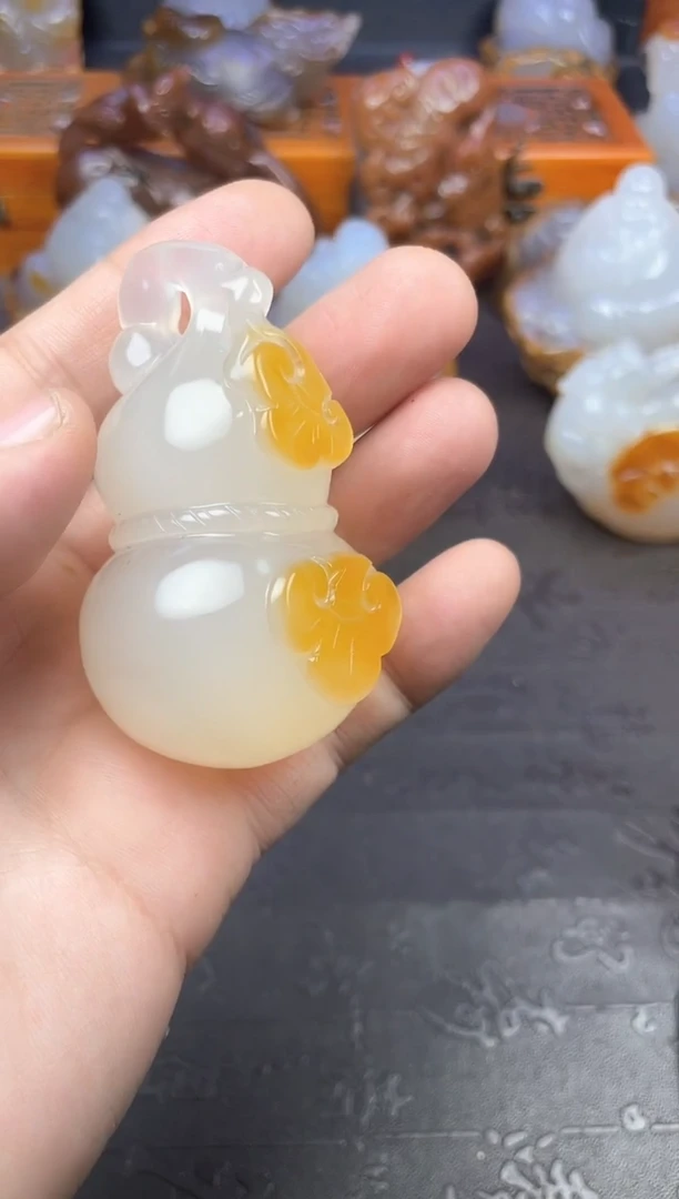 【闪购商品】玛瑙/玉髓手把未镶嵌1