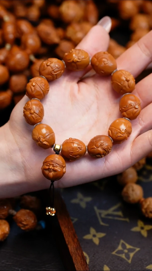 【闪购商品】橄榄核吊坠苏工橄榄核