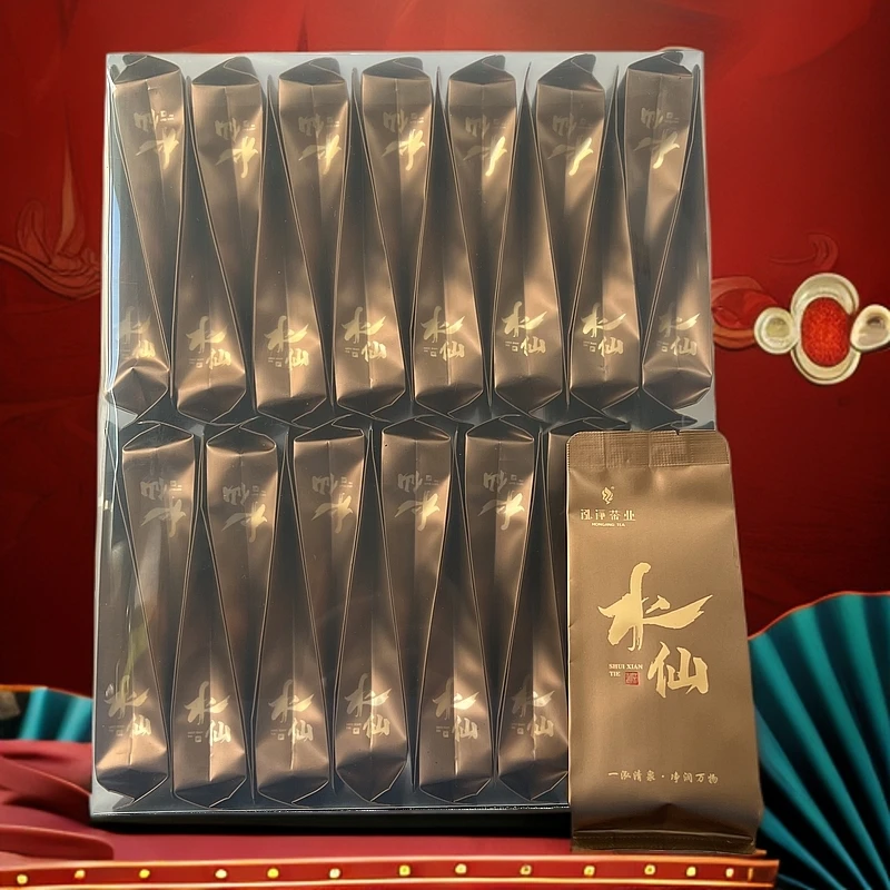 福建高山茶乌龙茶水仙PVC盒装