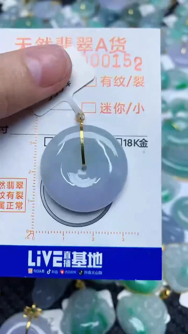 【闪购商品】翡翠颈饰18K金镶嵌453453453