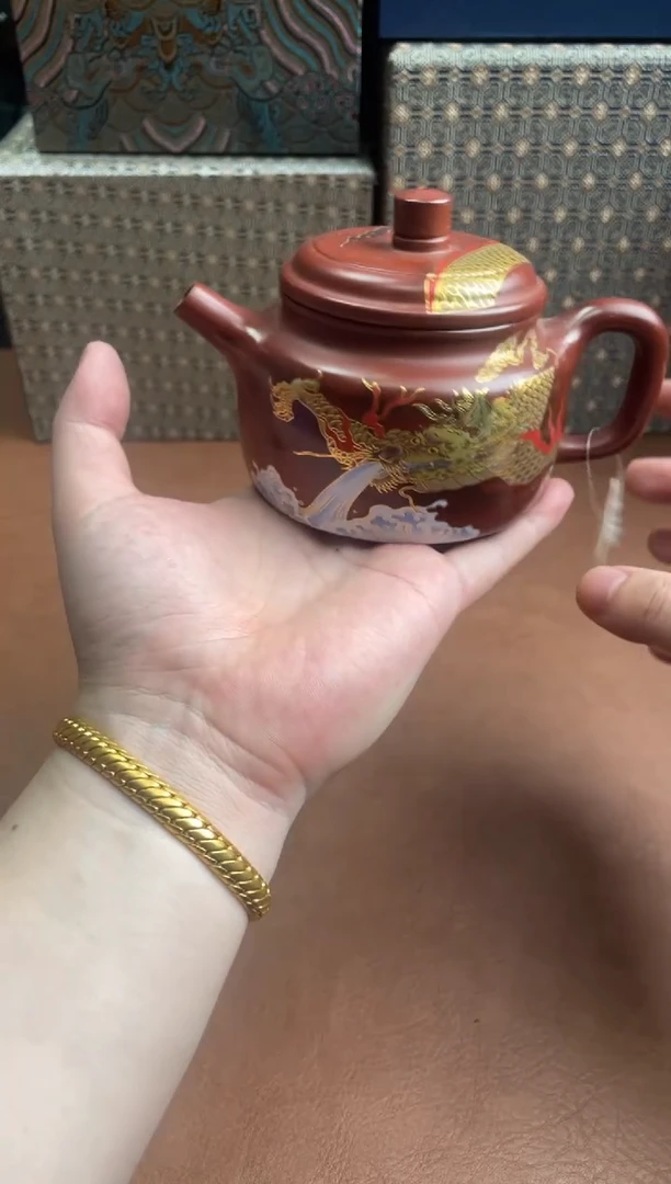 茶壶紫砂78 宜兴原矿紫砂