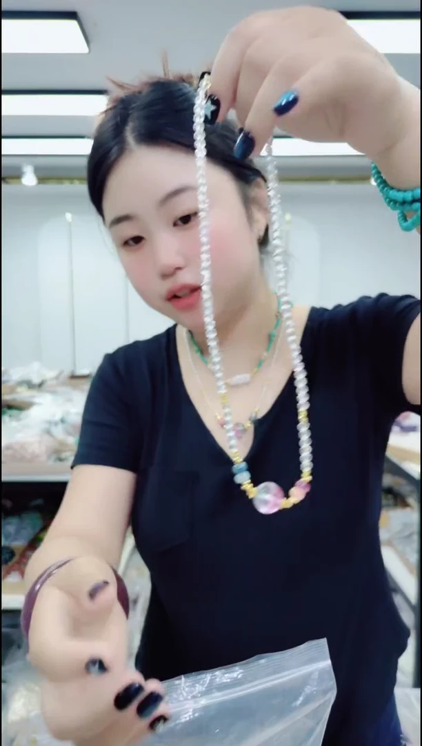 玛瑙/玉髓颈饰合金0103白项链