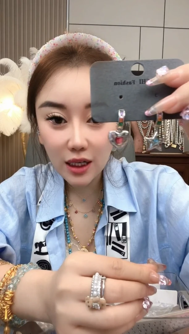 亚克力钛钢爱心五角星