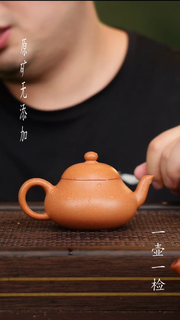 茶壶紫砂宜兴紫砂原矿无添加