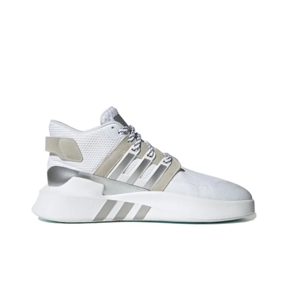 【微瑕】Adidas阿迪达斯 三叶草 低帮休闲运动鞋女款白银FW4258