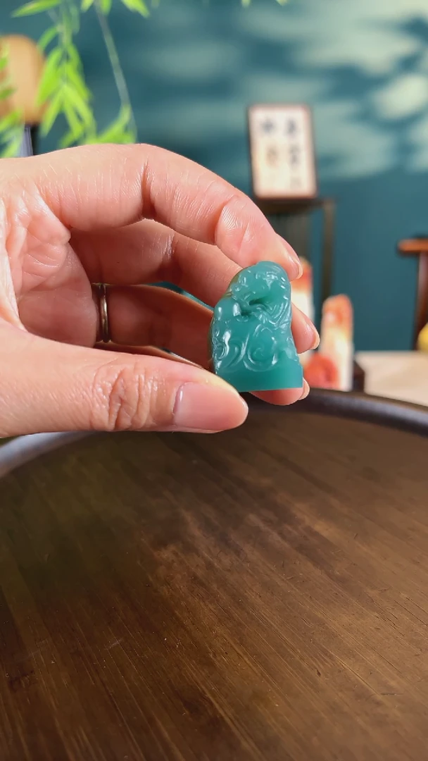 雅安绿印石z自定义素章