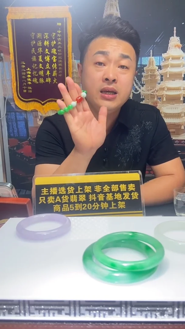 颈饰未镶嵌翡翠所*9.23天然翡翠A货00(商品多样性发货）