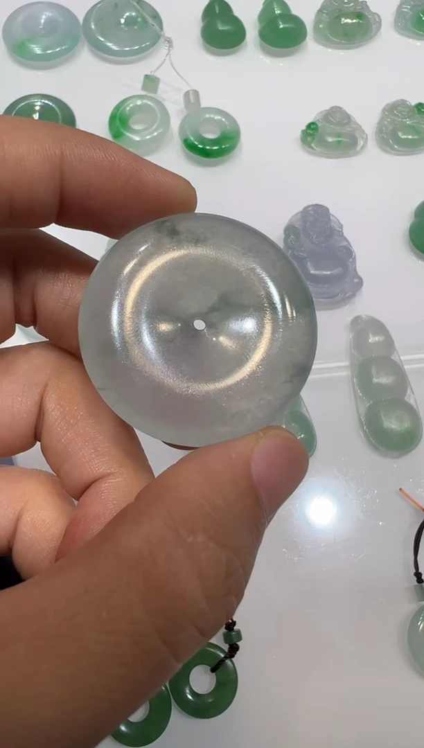 未镶嵌定制翡翠扣子