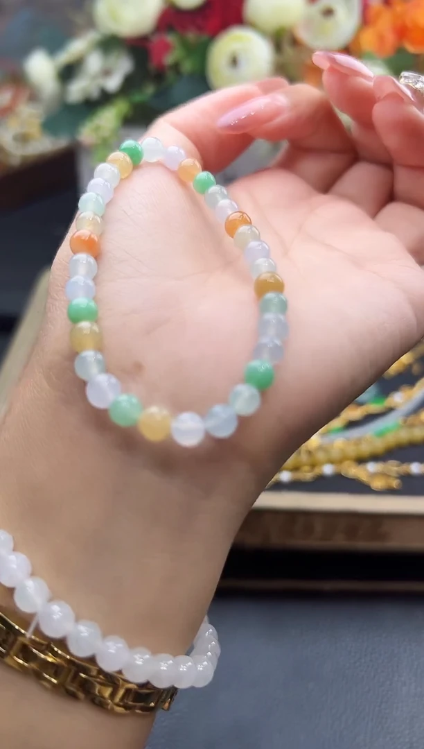 吊坠(不含链)18K金镶嵌翡翠勿拍