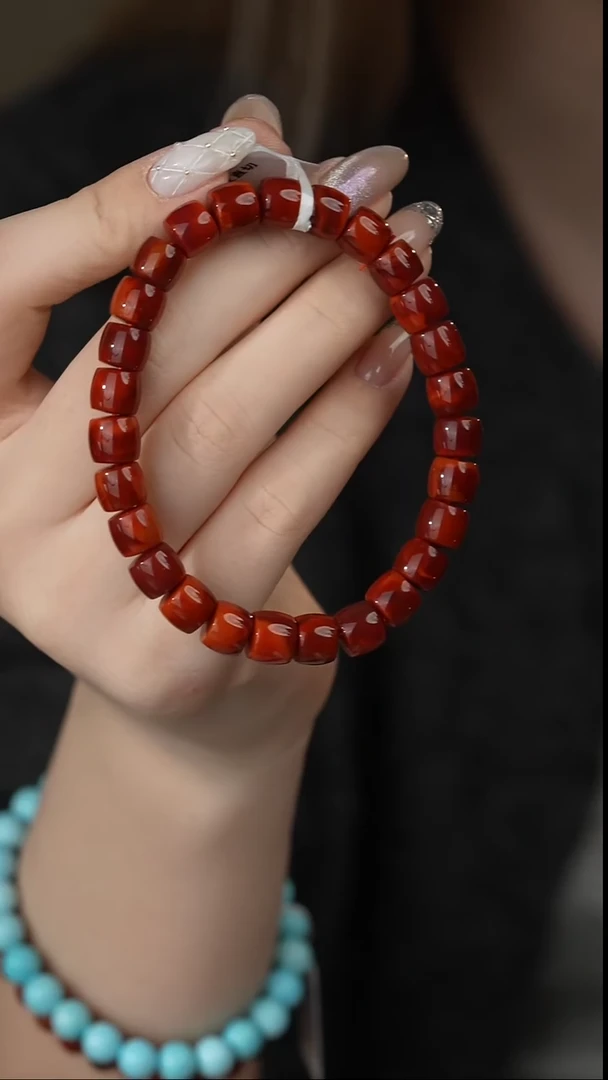 【闪购商品】南红玛瑙单圈未镶嵌W06（多样性发一件）8mm+