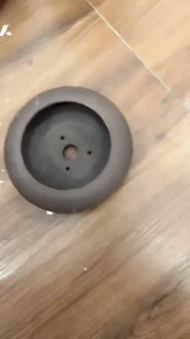 紫砂花盆 浅草紫砂花盆