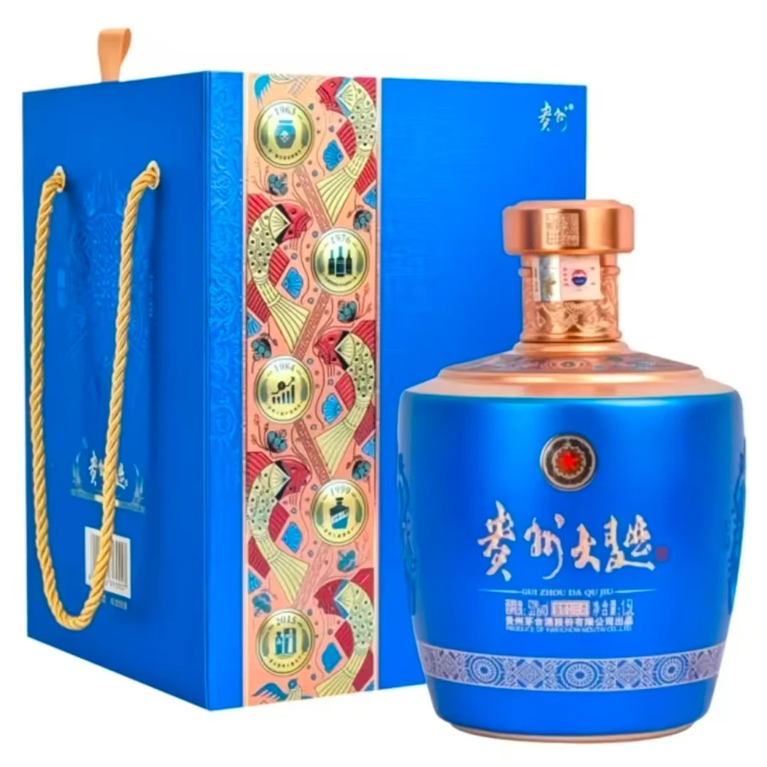 贵州【玉选】贵州 贵州大曲 似水流年 酱香型53度1.5L单瓶装53度