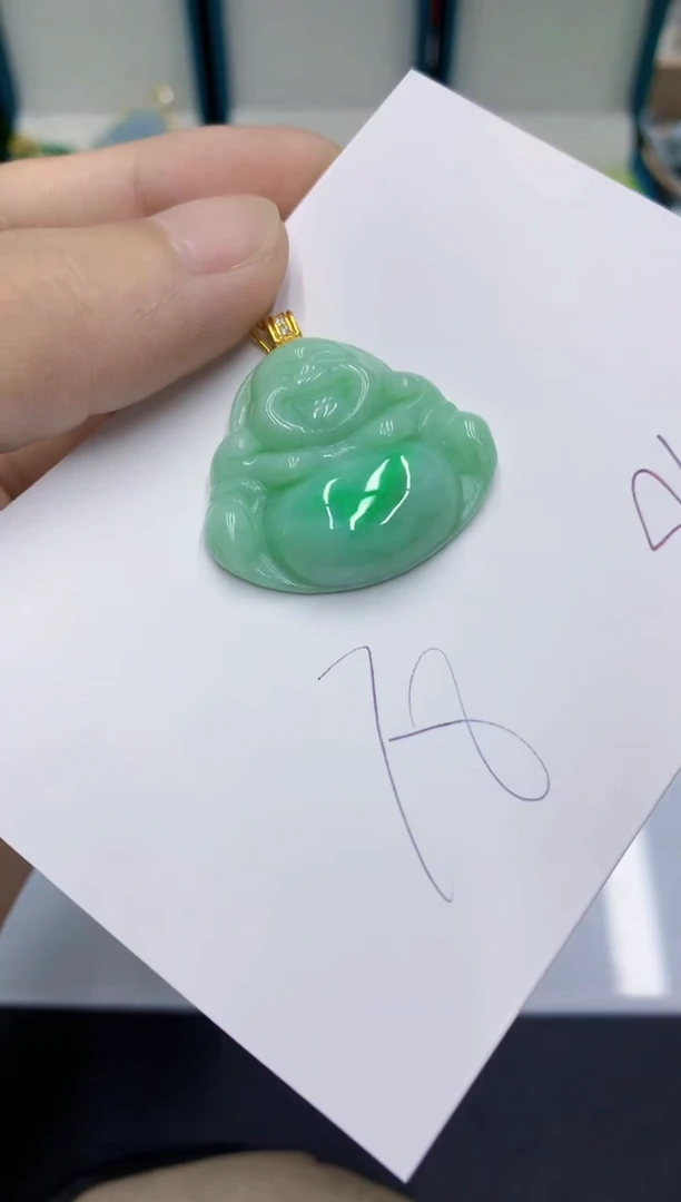 颈饰未镶嵌翡翠翡翠