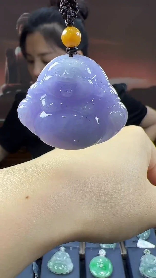 未镶嵌挂件翡翠佛公