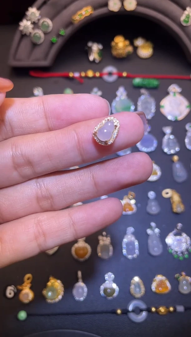 吊坠(不含链)未镶嵌翡翠3