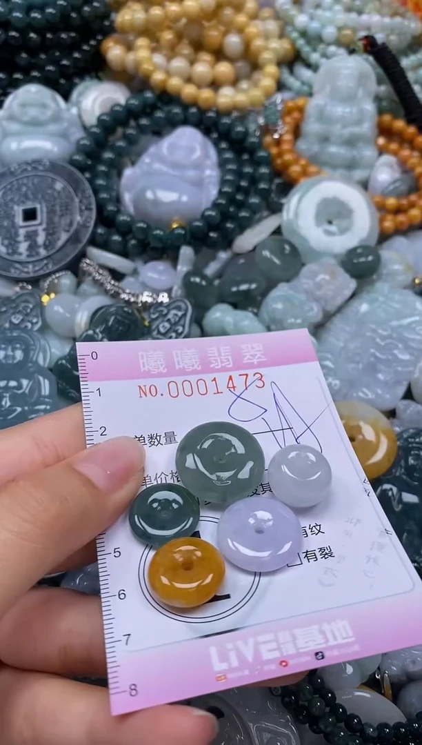 翡翠未镶嵌颈饰闪购0001473