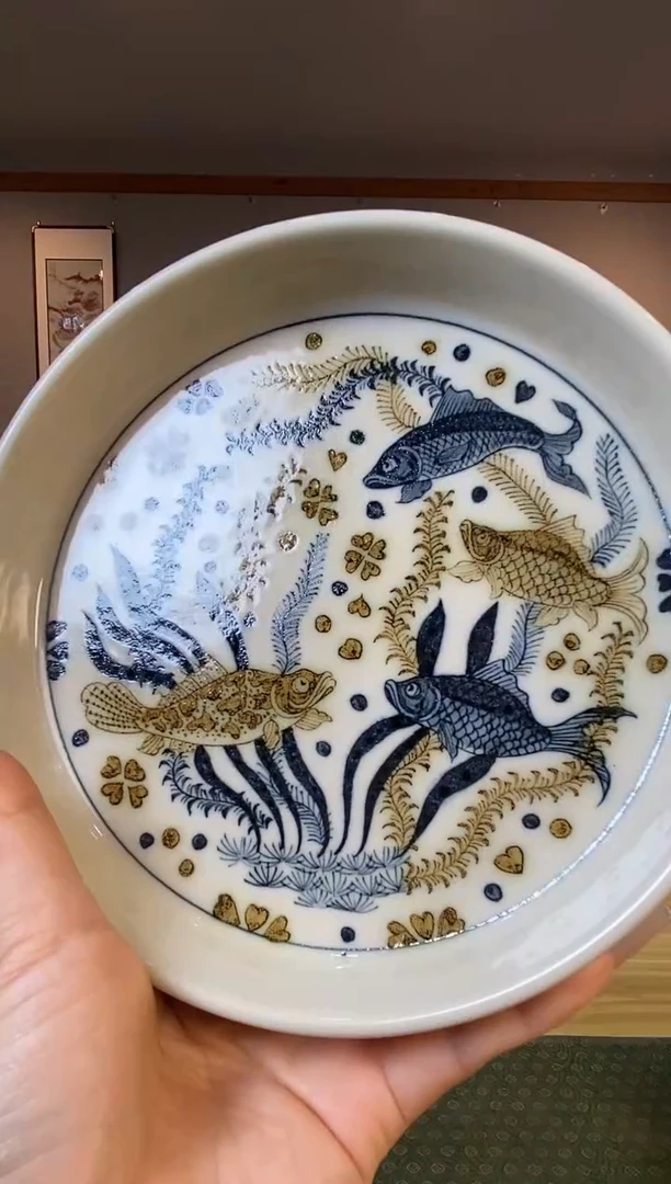 【闪购商品】景德镇青花手工手绘陶瓷