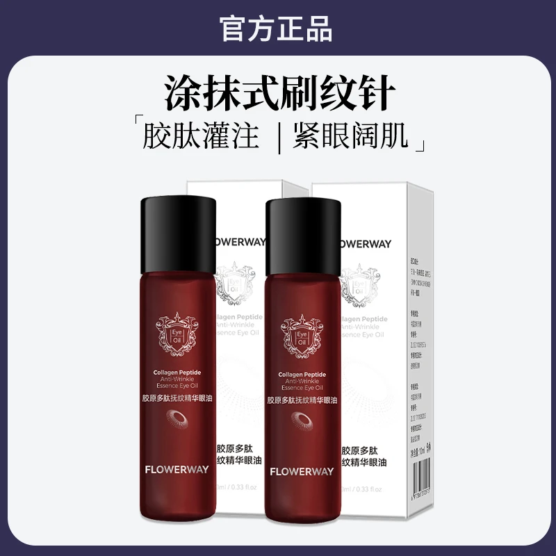 【雪雪推荐  到手3瓶】眼油胶原多肽抚纹精华双重植物A醇三型淡化纹