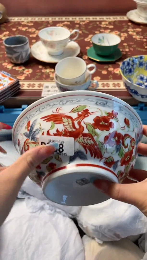 瓷片雨****花瓷器瓷器P388