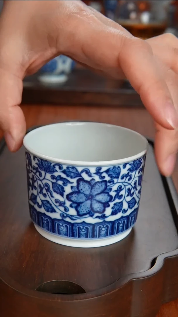 【闪购商品】景德镇镹曰手工手绘柴窑茶具