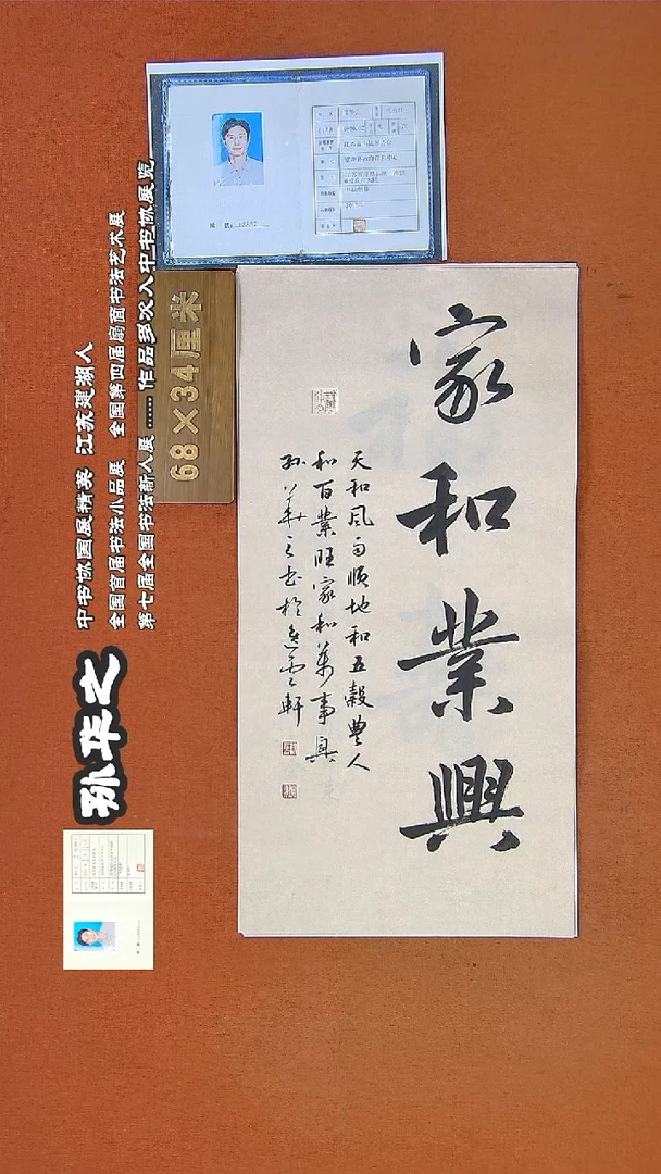 【闪购商品】书法119a孙华之书法作品