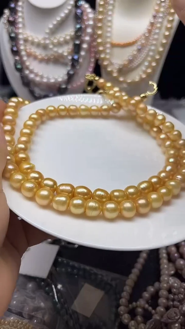 淡水珍珠未镶嵌颈饰多人